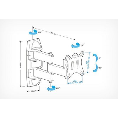    Holder LCDS-5039 10"-26"  - #1