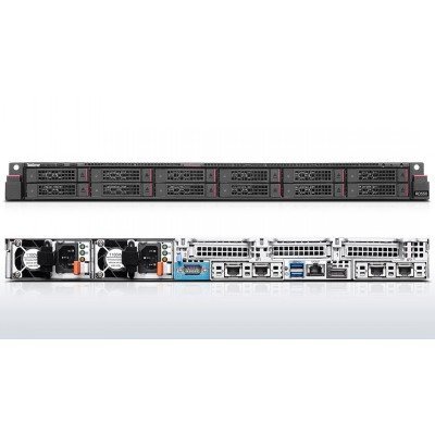   Lenovo ThinkServer RD550 (70CV000WEA) E5-2609v3, 8GB DDR4, no HDD (up to 4x3.5" HotPlug HDD), RAID510i, DVDRW, QP 1GbE, 750W, 1U, Rails, 3y - #2