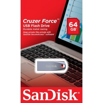  USB  Sandisk 64Gb Cruzer Metal (SDCZ71-064G-B35) - #3