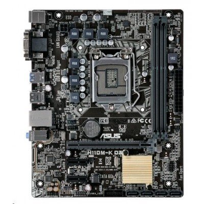 Фото Материнская плата ПК ASUS H110M-K - #1