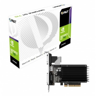    Palit GeForce GT 710 954Mhz PCI-E 2.0 2048Mb 1600Mhz 64 bit DVI HDMI HDCP Silent - #3