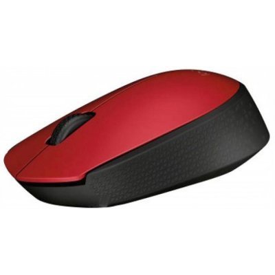   Logitech M171 Wireless Mouse Red-Black USB - #1