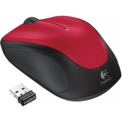   Logitech Wireless Mouse M235 Red-Black USB - #2