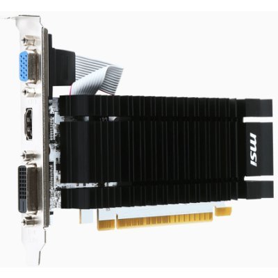    MSI GeForce GT 730 902Mhz PCI-E 2.0 2048Mb 1600Mhz 64 bit DVI HDMI HDCP - #1
