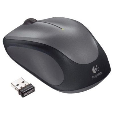 Фото Мышь Logitech Wireless Mouse M235 Grey-Black USB - #1