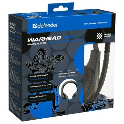 Фото Компьютерная гарнитура Defender Warhead G-170 - #3