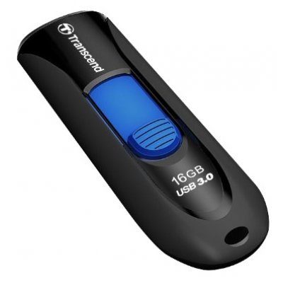 Фото USB накопитель Transcend 16GB JetFlash 790 3.0 синий/черный - #3