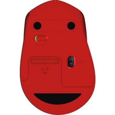 Фото Мышь Logitech M330 Silent Plus red - #4