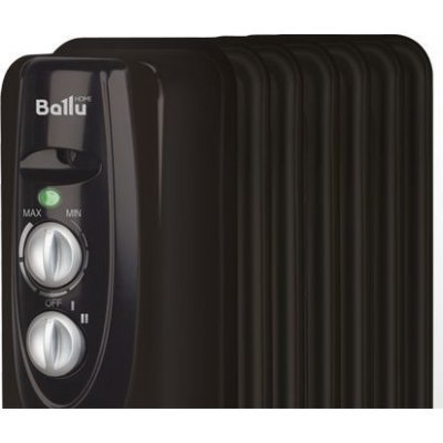 Фото Обогреватель BALLU Classic BOH/CL-07BRN черный - #1