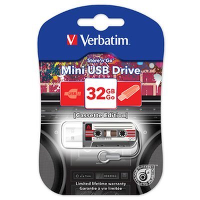  USB  Verbatim 32Gb Mini Cassette Edition / - #1