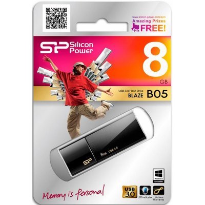  USB  Silicon Power Blaze B05 8GB  - #1