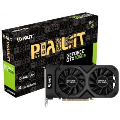 Фото Видеокарта ПК Palit PCI-E PA-GTX1050Ti Dual 4G nVidia GeForce GTX 1050TI 4096Mb 128bit GDDR5 1290/7000 DVIx1/HDMIx1/DPx1/HDCP Ret - #4