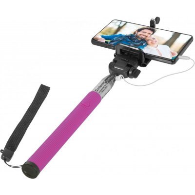 Фото Монопод для селфи Defender Selfie Master SM-02 розовый - #2