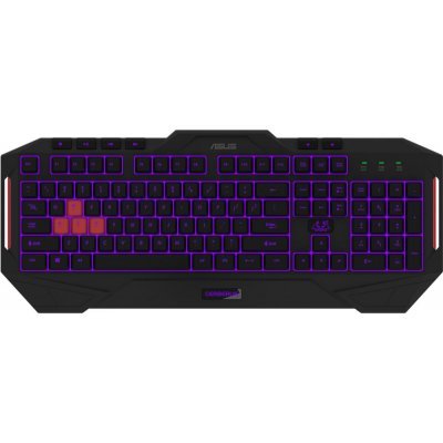 Фото Клавиатура ASUS CERBERUS MKII черный - #4