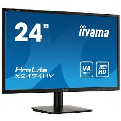 Фото Монитор IIYAMA 23.6" X2474HV-B1 черный - #1