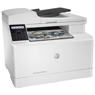Фото Цветной лазерный МФУ HP Color LaserJet Pro MFP M181fw (T6B71A) - #2