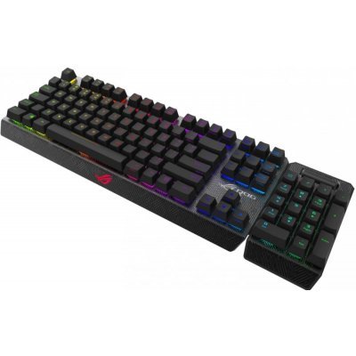 Фото Клавиатура ASUS ROG Claymore Brown Switches черный - #1