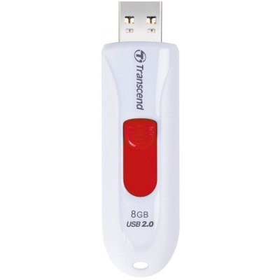 Фото USB накопитель Transcend 8GB JetFlash 590, USB 2.0, Белый - #1