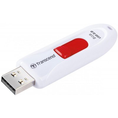 Фото USB накопитель Transcend 8GB JetFlash 590, USB 2.0, Белый - #2