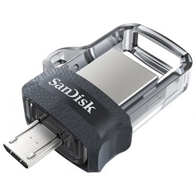  USB  Sandisk 32GB Ultra Android Dual Drive OTG, m3.0/USB 3.0, Black - #1