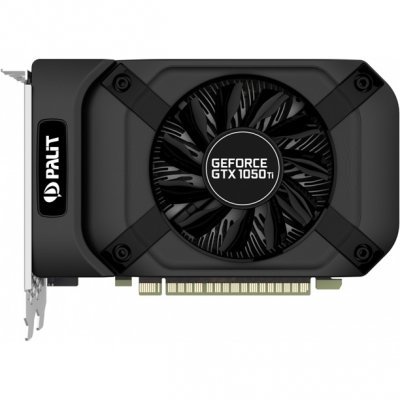 Фото Видеокарта ПК Palit PCI-E PA-GTX1050Ti StormX 4G nVidia GeForce GTX 1050TI 4096Mb 128bit GDDR5 1290/7000 DVIx1/HDMIx1/DPx1/HDCP oem - #1