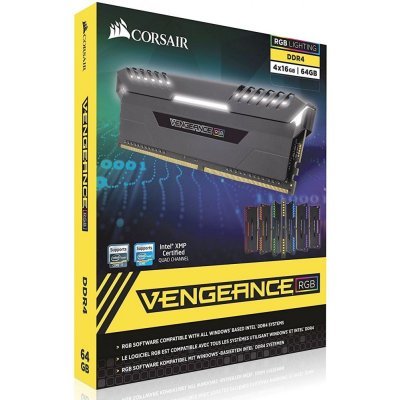 Фото Модуль оперативной памяти ПК Corsair CMR64GX4M4C3333C16 4x16Gb DDR4 - #2