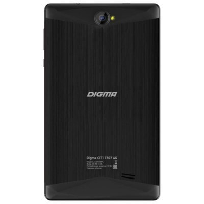 Фото Планшетный ПК Digma CITI 7507 7" 32Gb 4G Черный - #1