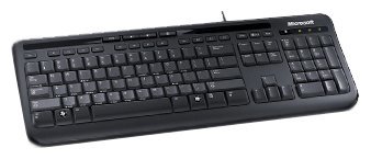 Фото Клавиатура Microsoft Wired Keyboard 600 - #1