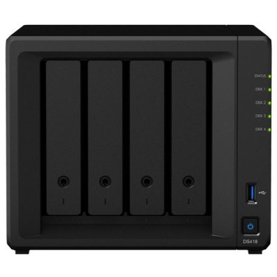 Фото Сетевой накопитель NAS Synology DS418 - #1