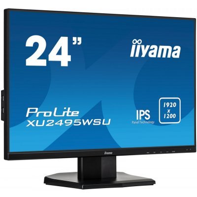 Фото Монитор IIYAMA 24.1" ProLite XU2495WSU-B1 черный - #1