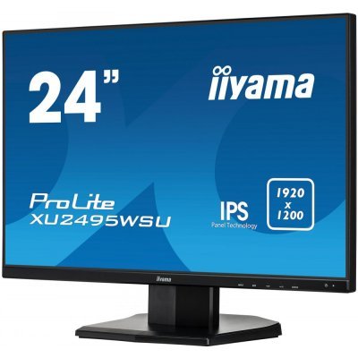 Фото Монитор IIYAMA 24.1" ProLite XU2495WSU-B1 черный - #2