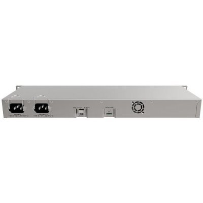 Фото Маршрутизатор MikroTik RB1100AHx4 Powerful 1U rackmount router with 13x Gigabit Ethernet ports - #1