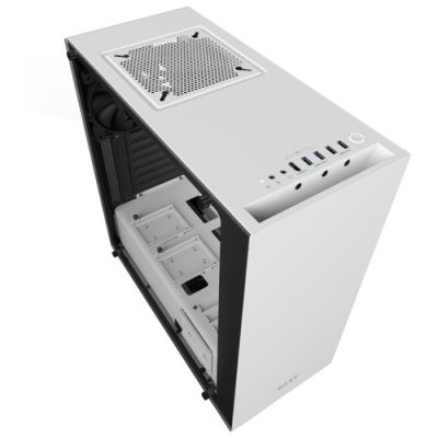 Фото Корпус системного блока NZXT S340 ELITE White белый без БП - #1