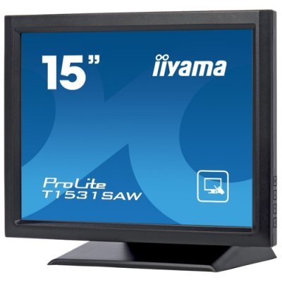 Фото Монитор IIYAMA 15" T1531SAW-5 черный - #1