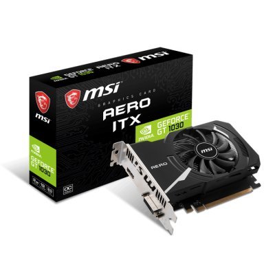 Фото Видеокарта ПК MSI GT 1030 AERO ITX 2GD4 OC - #3