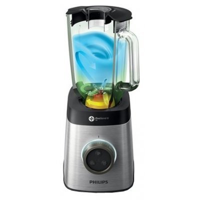 Фото Блендер Philips HR3655 серебристый/черный - #2