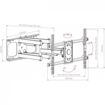       Arm Media PARAMOUNT-70 32"-90"  - #1