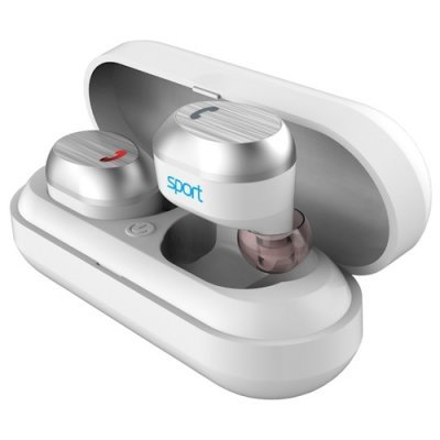 Фото Наушники Elari NanoPods Sport White (Белый) - #1