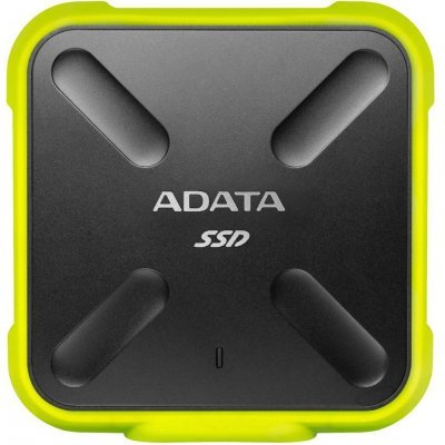 Фото Накопитель SSD A-Data 256GB SD700, External, USB 3.1 (ASD700-256GU31-CYL) желтый - #2