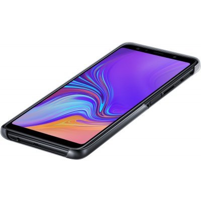 Фото Чехол для смартфона Samsung Galaxy A7 (2018) Gradation Cover черный (EF-AA750CBEGRU) - #3