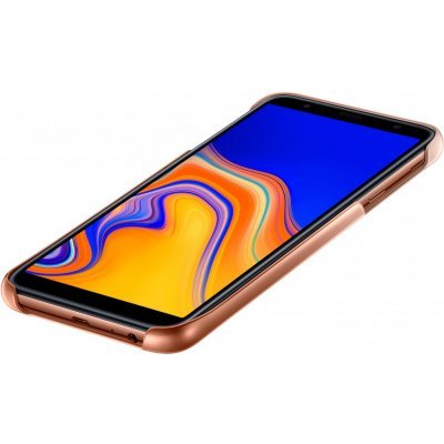 Фото Чехол для смартфона Samsung Galaxy J4+ (2018) Gradation Cover золотистый (EF-AJ415CFEGRU) - #2