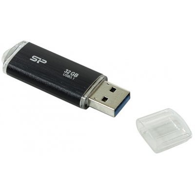  USB  Silicon Power 32Gb Blaze B02, USB 3.1,  (SP032GBUF3B02V1K) - #1