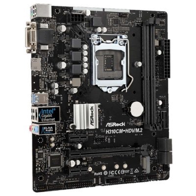 Фото Материнская плата ПК ASRock H310CM-HDV/M.2 - #2
