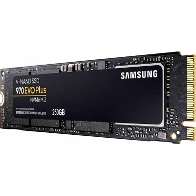   SSD Samsung 250GB 970 EVO plus, M.2, PCI-E 3.0 x4, 3D TLC NAND [R/W - 3400/1500 MB/s] - #1