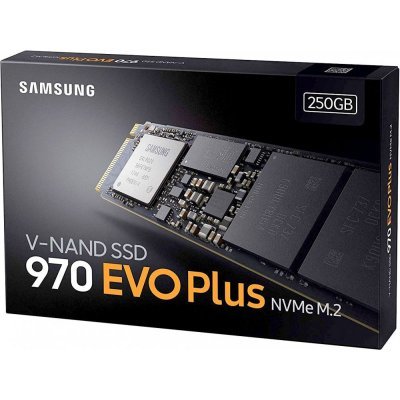   SSD Samsung 250GB 970 EVO plus, M.2, PCI-E 3.0 x4, 3D TLC NAND [R/W - 3400/1500 MB/s] - #3