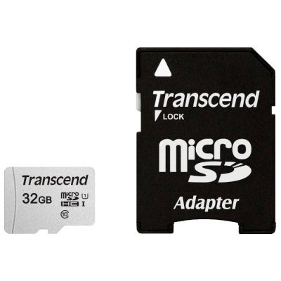    Transcend 32GB microSDHC Class 10 UHS-1 U1, (SD ), TLC (<span style="color:#f4a944"></span>) - #1