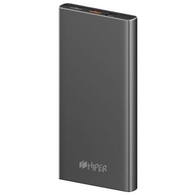 Фото Внешний аккумулятор для портативных устройств HIPER MPX10000 10000mAh Серый - #1
