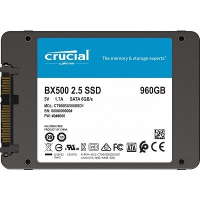   SSD Crucial 960GB SSD BX500 3D NAND SATA 2.5-inch (CT960BX500SSD1) - #2