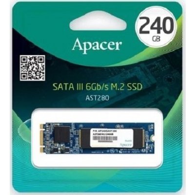   SSD Apacer 2280 240Gb M.2 AST280 AP240GAST280-1 (<span style="color:#f4a944"></span>) - #1
