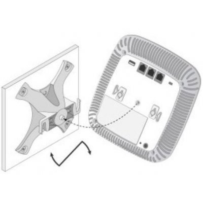    HP AP-220-MNT-W1W Flat Surface Wall/Ceiling White AP Basic Flat Surface Mount Kit (JW047A) - #1